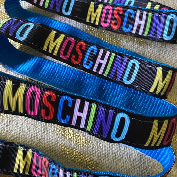 Rainbow blue dog leash fashion designer luxury rare - Picture 2 of 3